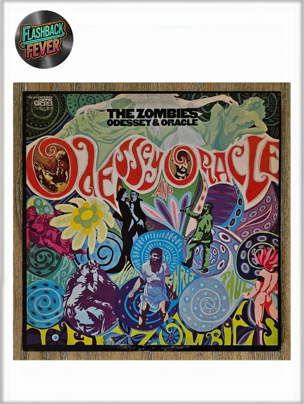 THE ZOMBIES•Odessey And Oracle•June 1968 CA (#TES 4013) 1st Pressing